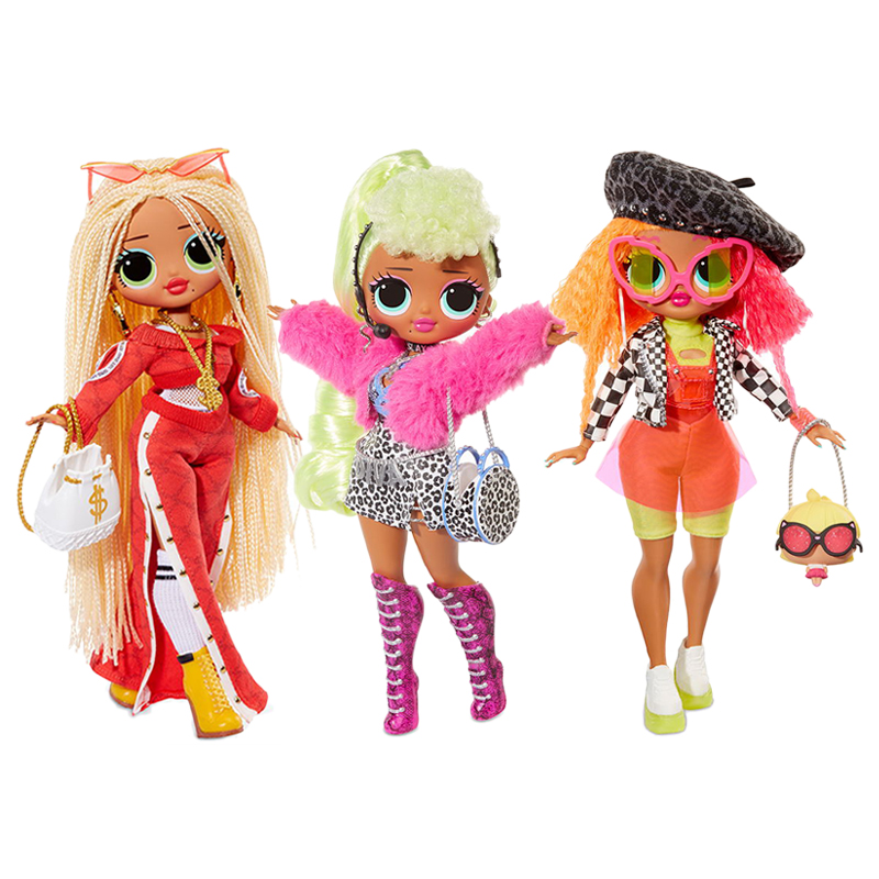 MGA L.O.L.惊喜娃娃O.M.G.第一季摇摆主持人DIVA霓虹Q.T