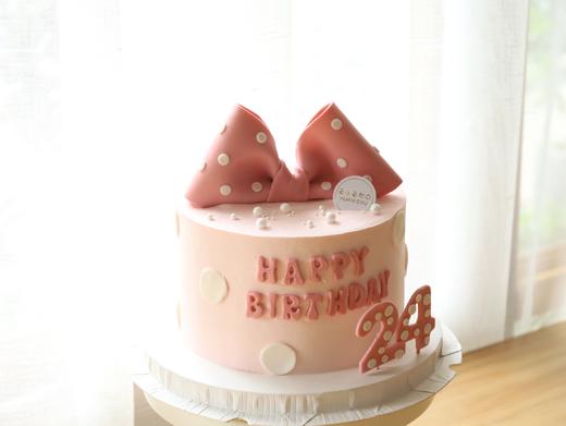 粉色波点蝴蝶结（数字可以更改） 商品图4