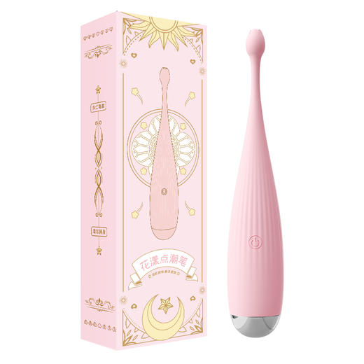 谜姬 花漾点潮笔 AV棒震动棒 细款 女用自慰器超强震私处按摩棒体插入式小号情趣用品振动刺激av棒女性自卫玩具 商品图12