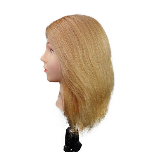 飞彩12寸金色全人发女士教练头 商品图1