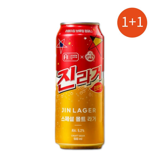 【1+1】진라거 스페셜몰트라거500ml 商品图0