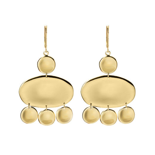 J.HARDYMENT | Large Oval Thumbprint Chandelier Earrings [耳环 4色] 商品图6