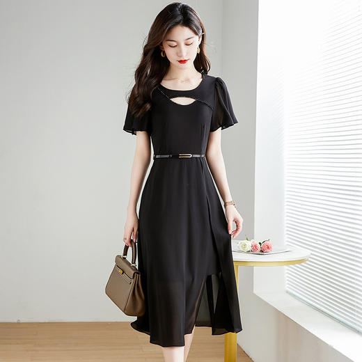 YWE FC1582时尚修身显瘦贵夫人连衣裙 商品图4