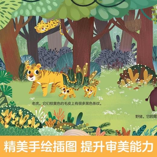 (仓发) 揭秘小世界认知篇-揭秘森林(0-2岁幼儿启蒙早教科普绘本)翻翻+洞洞设计 乐乐趣童书幼儿启蒙科普洞洞书/未来出版社/张双/9787541765339 商品图4
