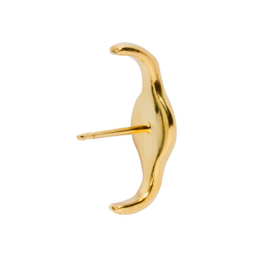 J.HARDYMENT | Long Face Lobe Hugger Studs [耳环 3色] 商品图0