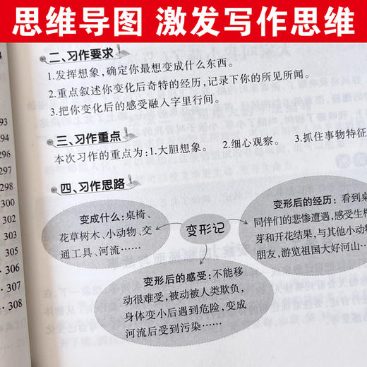 同步作文 六年级上下册合订本 商品图3