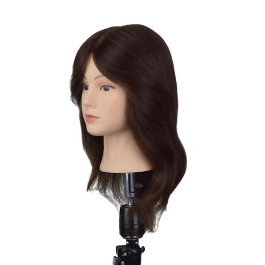 飞彩16寸棕色全人发女士教练头 商品图1