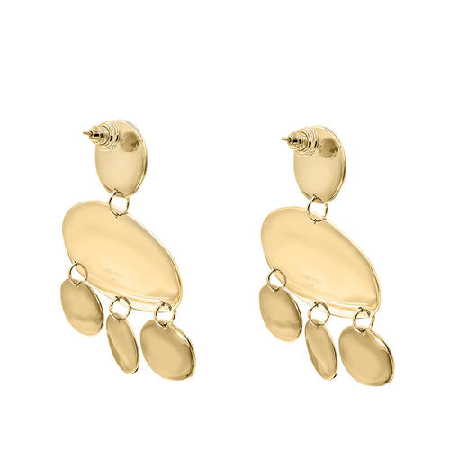 J.HARDYMENT | XL Oval Thumbprint Chandelier Earrings [耳环 3色] 商品图5