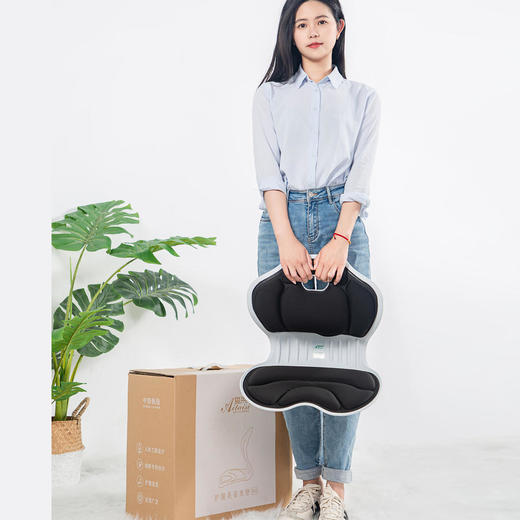 【久坐族、上班族福音！】Ailaisi爱莱斯矫姿护腰花瓣坐垫对标出日本久坐神器正确支撑腰部坐姿矫正美臀矫姿护脊椎垫子全天舒适坐感！ 商品图3