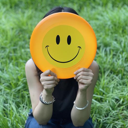 175克原创专业飞盘 04号：无国界笑脸荧光橙（全国顺丰包邮） 商品图2