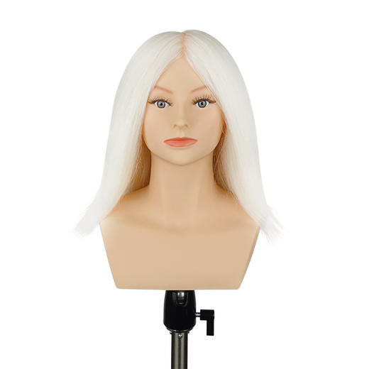 飞彩12寸白羊毛带肩女士教练头  商品图0