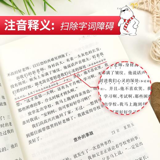 (仓发) 爱的教育 快乐读书吧六年级上册阅读 中小学课外阅读无障碍阅读六年级课外阅读书 智慧熊图书/时代文艺出版社/[意]亚米契斯/9787538768145 商品图2
