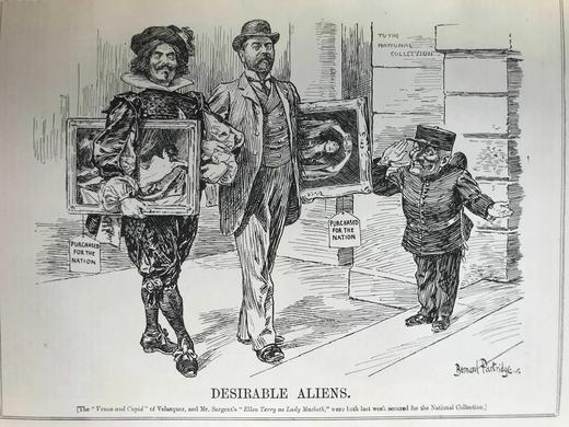 1906年1-6月 英国讽刺漫画杂志《笨拙》 数百幅插图 漆布精装16开 商品图12