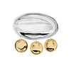 J.HARDYMENT | XL Oval Thumbprint Charm Drop Brooch [ 胸针 混色] 商品缩略图0