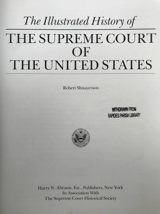 美国最高法院图史 377幅插图（84幅彩色） 精装大16开 商品图3