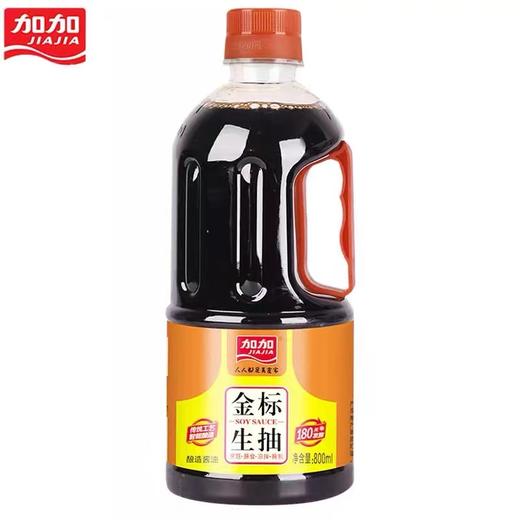 加加金标生抽 800ml/瓶 商品图0