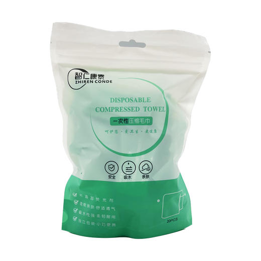 智仁康泰-一次性压缩毛巾（24*30cm） 商品图4
