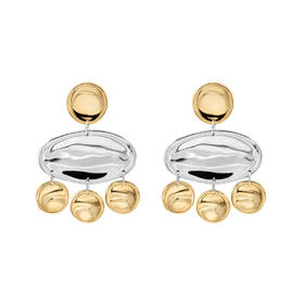 J.HARDYMENT | XL Oval Thumbprint Chandelier Earrings [耳环 3色]