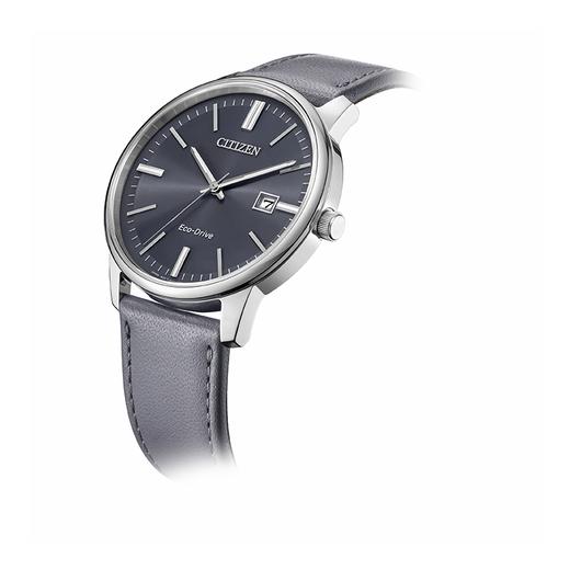 西铁城日本官方正品时尚简约表盘皮带光动能情侣男士手表BM7529-16X 商品图3