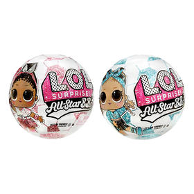 MGAL.O.L.惊喜娃娃全明星运动娃娃足球队-粉队绿队