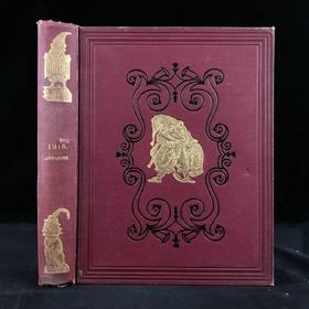 1915年1-6月 英国讽刺漫画杂志《笨拙》 数百幅插图 漆布精装16开