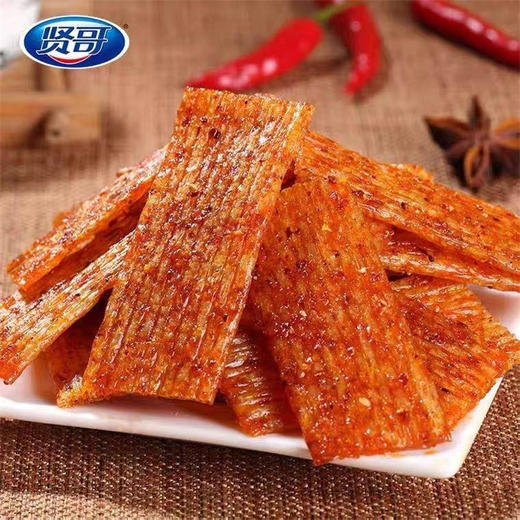 贤哥·天天主播手撕辣条（口味随机）·150g/袋*6袋
手撕素羊排味、手撕素牛排味、鲜鸡汁肉味、深井烧鹅味 商品图2