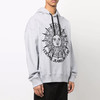 VERSACE JEANS COUTURE 范思哲 男士棉质太阳标志印花长袖连帽卫衣 浅灰色 72GAIT11 CF01T 802 商品缩略图1