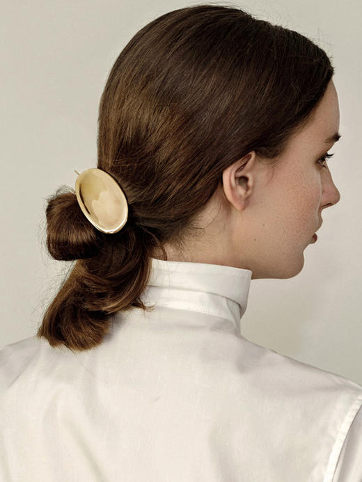 J.HARDYMENT | XL Oval Thumbprint Hair Clip [发卡 2色] 商品图4