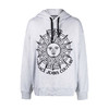 VERSACE JEANS COUTURE 范思哲 男士棉质太阳标志印花长袖连帽卫衣 浅灰色 72GAIT11 CF01T 802 商品缩略图0