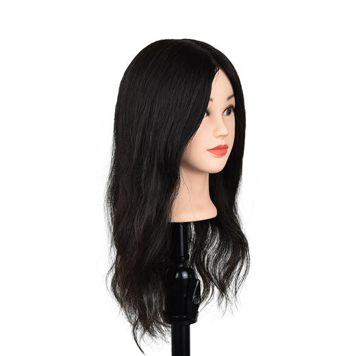 飞彩18寸黑色全人发女士教练头 商品图1