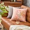 大马士革玫瑰抱枕客厅沙发双面腰枕 商品缩略图0