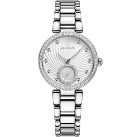 【ROROLOVE】诺爱Promise系列 天然钻石腕表 精钢天然钻石手表女轻奢气质女表（84颗钻石）