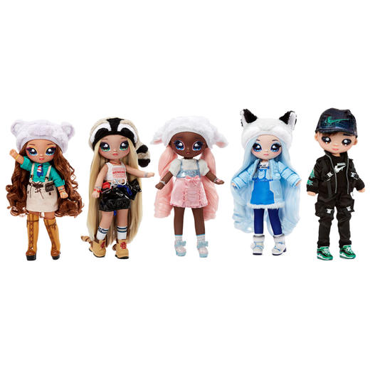 MGA 惊喜娜娜娜时尚娃娃-(考拉)(浣熊)(绵阳)(狼)ParkerScorch 商品图0