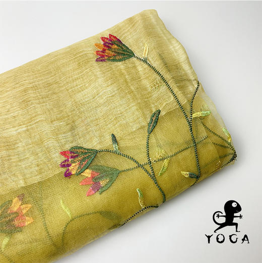 【现货秒发】壁虎瑜伽【真丝丝巾】百搭女披肩 商品图6