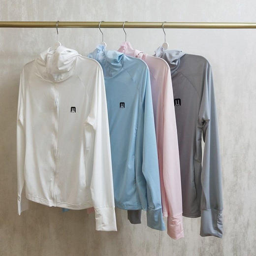 【小兔子防晒衣 成人款】冰丝防晒衣薄款凉爽透气长袖连帽防晒服 商品图2