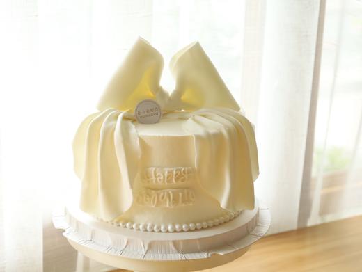 珠底白色翻糖蝴蝶结 商品图3