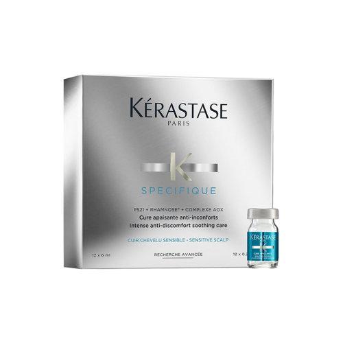 Kerastase卡诗舒缓止痒头皮精华液蓝安瓶6mlx12 商品图0