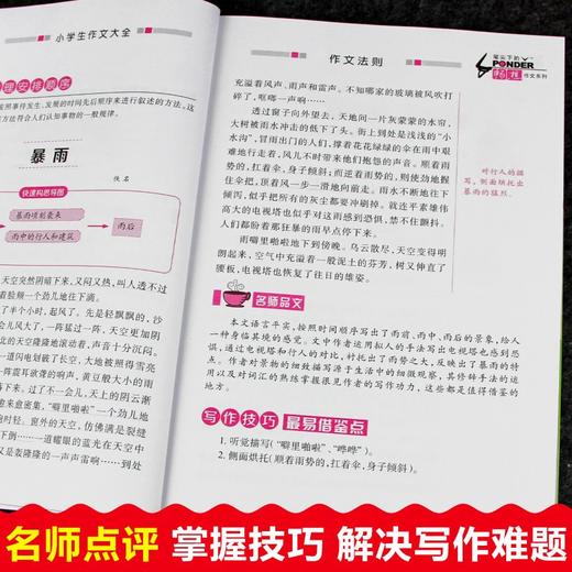 (仓发) 小学生作文大全 班主任推荐作文书素材辅导三四五六年级3-4-5-6年级8-9-10-11岁适用满分作文大全/吉林文史出版社/9787547218532 商品图2
