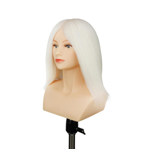 飞彩12寸白羊毛带肩女士教练头  商品图2