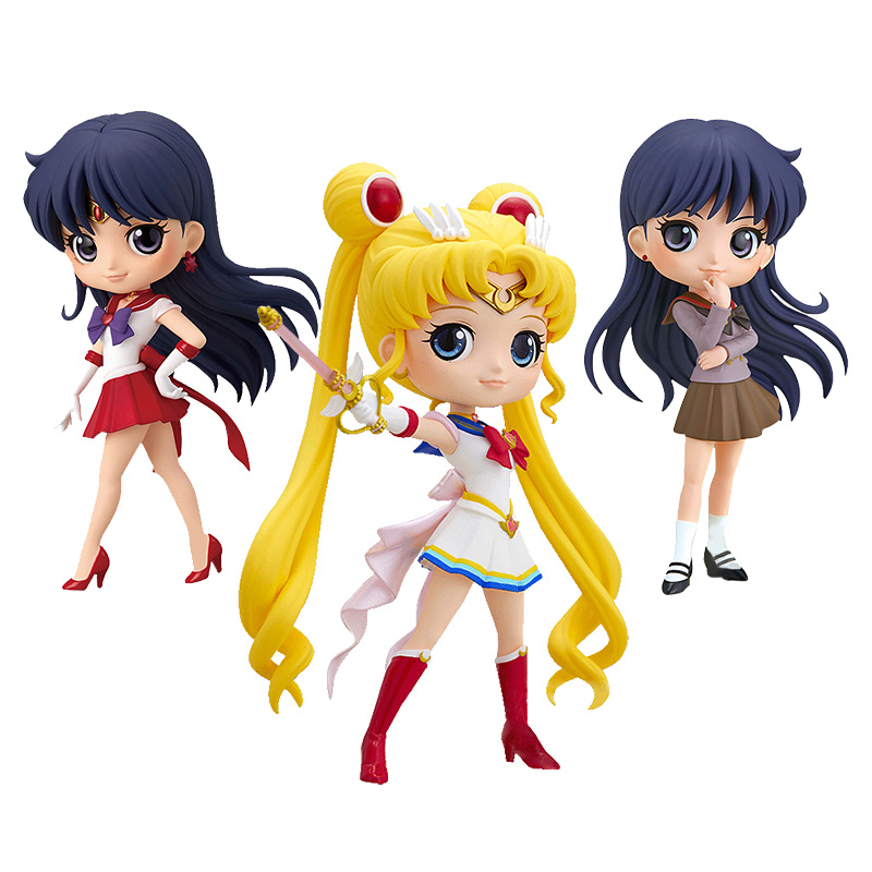 万代Bandai  qposket 剧场版美少女战士水兵月女孩手办