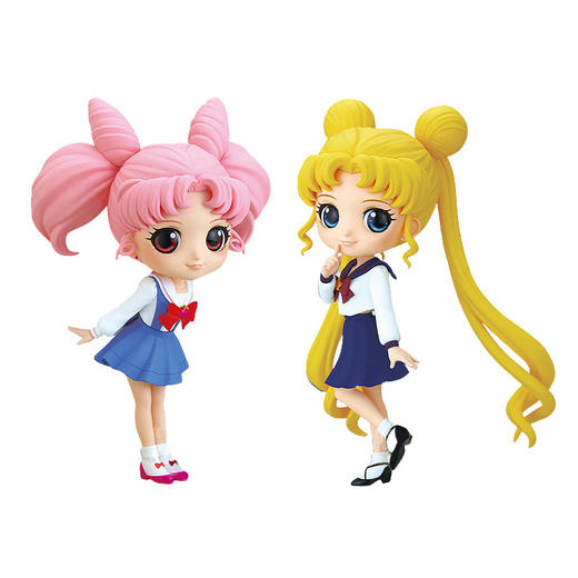 万代Bandai  Qposket剧场版美少女战士校服版超级水手月亮手办模型 商品图0