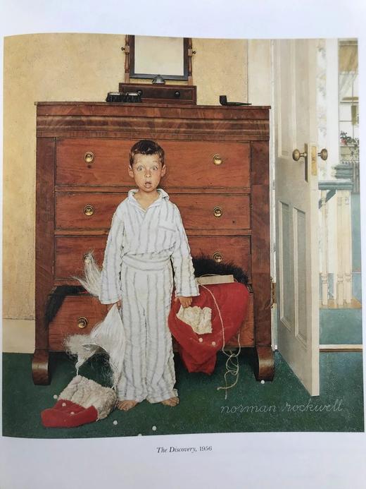 诺曼·洛克威尔美国人民画集（馆藏） 156幅插图（133幅彩色） 精装大16开 商品图6