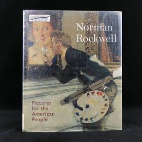诺曼·洛克威尔美国人民画集（馆藏） 156幅插图（133幅彩色） 精装大16开