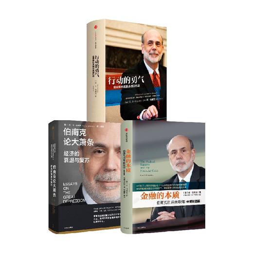 【2022诺贝尔经济学奖】 金融的本质+行动的勇气+伯南克论大萧条（单本/套装3册）本 伯南克 著 一个风云人物的金融思考 金融危机及其余波回忆录 中信出版 商品图4