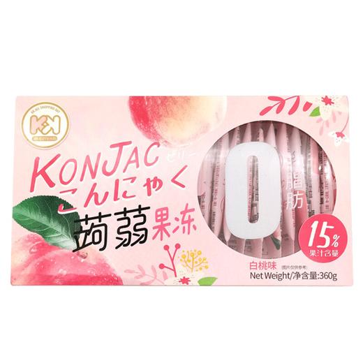 超友味蒟蒻果冻白桃味360g 商品图0