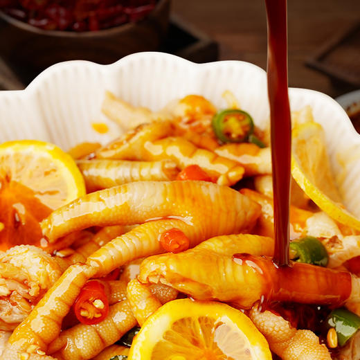 【食品酒水】泰式风味汁泡凤爪网红柠檬无骨鸡爪调料汁商用酸辣调料包家庭装 商品图1