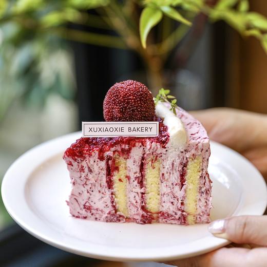 杨梅糯米蛋糕“扬梅吐气” | 烫面牛乳糯米蛋糕胚+特调杨梅奶油，季节限定只卖14天（2.0表面多了一层杨梅酱）） 商品图4