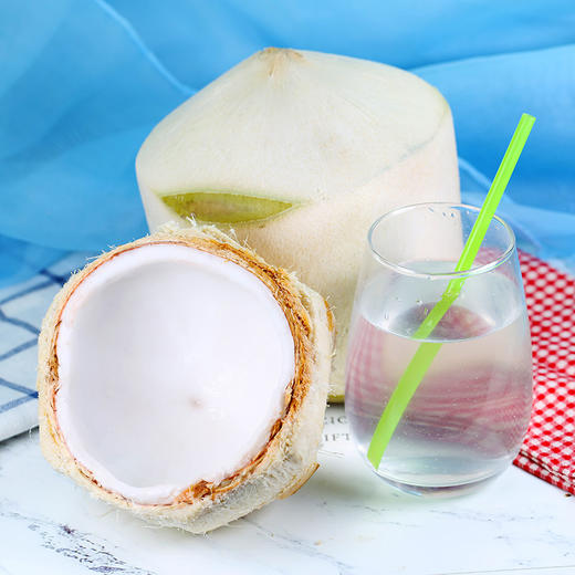 海南椰青 当季新鲜去皮青椰子清甜多汁水果海南椰子 商品图0