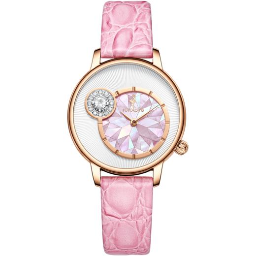 【ROROLOVE】宣爱Announce系列 天然钻石手表女新款精致轻奢女表情人节礼物（13颗钻） 商品图0