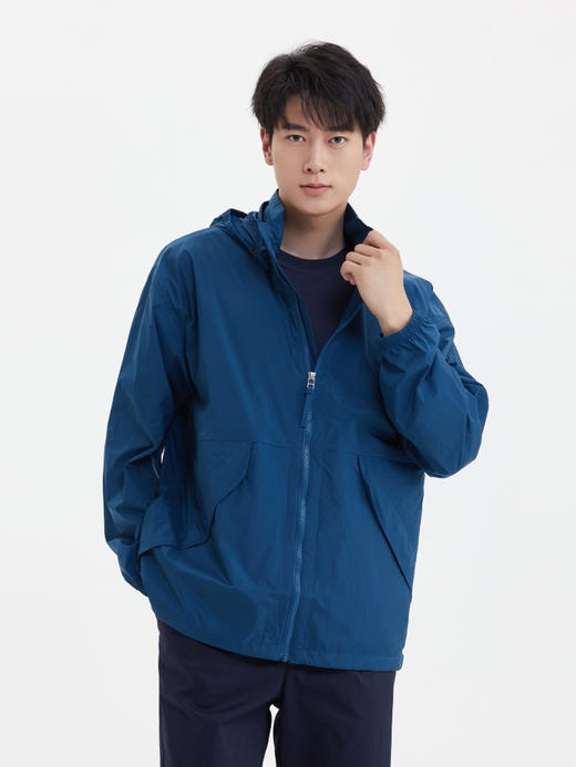 【4F】AIGLE艾高春夏新品男UPF40+防晒皮肤衣超轻防泼水易打包户外夹克 商品图2